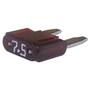 Crown Automotive 6101485 7.5 Amp Mini Fuse - Maroon Metal, Plastic, Sold Individually