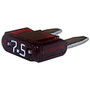 Crown Automotive 6101485 7.5 Amp Mini Fuse - Maroon Metal, Plastic, Sold Individually