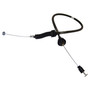 Crown Automotive 53013136AD Throttle Cable for 2002-2006 Jeep KJ Liberty w/ LHD, w/ 3.7L Engine - Black Plastic, Rubber, Steel