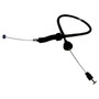 Crown Automotive 53013136AD Throttle Cable for 2002-2006 Jeep KJ Liberty w/ LHD, w/ 3.7L Engine - Black Plastic, Rubber, Steel
