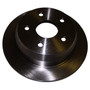 Crown Automotive 52098666 Rear Brake Rotor for 1999-2004 WJ, WG Grand Cherokee, Left or Right - Cast Iron, Sold Individually