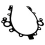 Crown Automotive 83500843 Timing Cover Gasket for 1984-1986 Jeep XJ Cherokee w/ 2.8L V6 Engine - Black Paper, Sold Individually