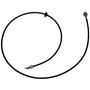 Crown Automotive J5752281 77" Speedometer Cable for Select 1981-1990 Jeep SJ, J-Series w/o Cruise Control - Black Metal, Rubber