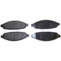 Crown Automotive 5134358AA Brake Pad Set Front Left & Right - Fits 2004-2008 Chrysler Pacifica, Left and Right
