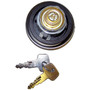 Crown Automotive J0934197 Locking Vented Fuel Filler Cap for 81-82 CJ-5, CJ-7, CJ-8, Export Models Only - Metal, Plastic