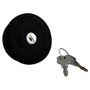 Crown Automotive J0934197 Locking Vented Fuel Filler Cap for 81-82 CJ-5, CJ-7, CJ-8, Export Models Only - Metal, Plastic