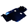 Crown Automotive 5116372AG Engine Splash Shield for 2007-2017 Jeep MK Patriot - Black Plastic, Sold Individually