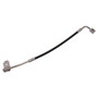 Crown Automotive 52059885AF Left Rear Brake Hose for 2007-2018 Jeep JK Wrangler - Black, Silver Rubber, Steel, Sold Individually