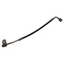 Crown Automotive 52059885AF Left Rear Brake Hose for 2007-2018 Jeep JK Wrangler - Black, Silver Rubber, Steel, Sold Individually