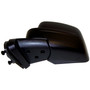 Crown Automotive 5155457AG Left Manual, Manual Folding Mirror for 2007-2014 Jeep MK Patriot; Black Textured Finish, Sold Individually