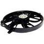 Crown Automotive 55037691AB Cooling Fan Assembly for 2004-2006 KJ Liberty w/ 3.7L Engine, w/ Heavy Duty Cooling - Black Plastic