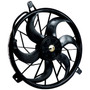 Crown Automotive 55037691AB Cooling Fan Assembly for 2004-2006 KJ Liberty w/ 3.7L Engine, w/ Heavy Duty Cooling - Black Plastic