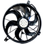 Crown Automotive 55037691AB Cooling Fan Assembly for 2004-2006 KJ Liberty w/ 3.7L Engine, w/ Heavy Duty Cooling - Black Plastic