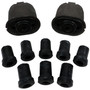Crown Automotive 4228492K Leaf Spring Bushing Set Rear Left & Right Inner & Outer - Fits 1986-1990 Jeep GS (Europe) Minivan