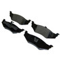 Crown Automotive 5066309TI Rear Brake Pad Set for 2001-2004 Dodge Stratus and Chrysler Sebring - Gray Ceramic