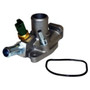 Crown Automotive 68211424AA Thermostat for 2015-2018 Jeep BU Renegade w/ 1.4L Engine, Includes Thermostat, Housing, Gasket, and Sensor