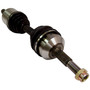 Crown Automotive 5066023AA Left Front Axle Shaft Assembly for 2002-2007 Jeep KJ Liberty w/ 2.4L Gas or 2.5L, 2.8L Diesel