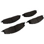Crown Automotive 68049158AA Rear Brake Pad Set for 2009-2018 Ram DH, DJ, D1, D2, DC, DD, & DF Models - Semi-Metallic, Steel