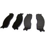 Crown Automotive 5093267AA Brake Pad Set Front Left & Right - Fits 2003-2008 Dodge DR, DH, D1 2500, 3500 Trucks