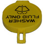 Crown Automotive 55077261AA Windshield Reservoir Cap for 2007-2018 JK Jeep Wrangler, Yellow Plastic - Yellow Plastic, Sold Individually