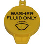 Crown Automotive 55077261AA Washer Fluid Reservoir Cap - Fits 2007-2018 Jeep JK Jeep Wrangler, Yellow Plastic
