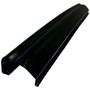 Crown Automotive 55234618 Black Rear Bumper for 1984-1996 Jeep XJ Cherokee - Black Metal, Sold Individually