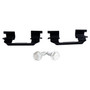 Crown Automotive 68267933AA Front Brake Pad Spring Kit for 2015-2018 Jeep BU Renegade, Left or Right, Includes 2 Springs and 2 Bolts