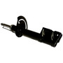 Crown Automotive 5105175AG Left Front Strut for 2007-10 Jeep MK Compass, Patriot w/ Euro Suspension - Black Metal, Rubber