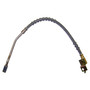 Crown Automotive 52006472 Front Right Brake Hose for 1990-1995 Jeep YJ Wrangler w/o ABS - Black, Zinc Metal, Rubber, Sold Individually