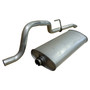 Crown Automotive 5096298AA Muffler & Tailpipe for 1999-2001 Jeep WJ, WG Grand Cherokee w/ 4.7L Engine - Steel