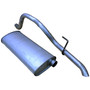 Crown Automotive 5096298AA Muffler & Tailpipe for 1999-2001 Jeep WJ, WG Grand Cherokee w/ 4.7L Engine - Steel