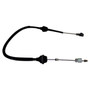 Crown Automotive 53005201 Throttle Cable for 1987-1988 Jeep XJ Cherokee & MJ Comanche w/ 4.0L Engine - Black Plastic, Rubber, Steel
