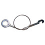 Crown Automotive J3201027 Rear Brake Automatic Adjuster Cable for Select 1978-1986 CJ-5, CJ-7, CJ-8 w/ 10" Drums, 1984-1989 XJ Cherokee