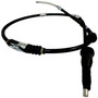 Crown Automotive 4877017AB Parking Brake Cable Rear Left - Fits 2007-2017 Jeep MK Compass, Patriot