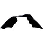 Crown Automotive 55156620AF Right Front Fender Liner for 2005-2007 Jeep WK Grand Cherokee - Black Plastic, Sold Individually