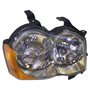Crown Automotive 55157482AE Right Headlamp Assembly for 2008-2010 Jeep WK Grand Cherokee w/o High Intensity Discharge Bulbs, Includes