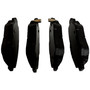 Crown Automotive 68299399AA Front Brake Pad Set for 2015-2018 Jeep BU Renegade and 2016-2018 Fiat FB 500X - Black Semi-Metallic, Steel