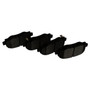 Crown Automotive 68299399AA Front Brake Pad Set for 2015-2018 Jeep BU Renegade and 2016-2018 Fiat FB 500X - Black Semi-Metallic, Steel