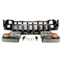 Crown Automotive 55054996K Header Panel Kit for 1996-1998 Jeep ZJ Grand Cherokee w/o Headlamp Leveling Device, Includes Header Panel