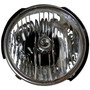 Crown Automotive 55078148AC Right Halogen Headlight Assembly for Jeep 2007-2018 JK Wrangler, USA & Canada - Black, Clear Plastic