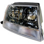 Crown Automotive 55155128AJ Right Headlight for 1/15/02-04 Jeep WJ Grand Cherokee w/o Headlamp Leveling, Includes Bulbs, Sockets, and