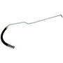 Crown Automotive 52028566AD Transmission Cooler Return Hose for 1997-2001 Jeep XJ Cherokee w/ 4.0L Engine - Black, Unpainted Rubber, Steel