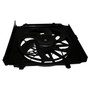 Crown Automotive 5183563AA Cooling Fan Assembly for 2006 Jeep KJ Liberty w/ 3.7L Engine w/o HD Cooling, Includes Shroud - Black Plastic