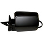 Crown Automotive 55075433 Left Power, Manual Folding Mirror for 1984-1996 Jeep XJ Cherokee, MJ Comanche, Black Finish, Sold Individually