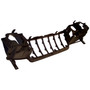 Crown Automotive 55155498 Header Panel for 1999-2003 Jeep WJ, WG Grand Cherokee - Black Plastic, Sold Individually