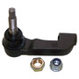 Crown Automotive 5072444AA Right Outer Tie Rod End for 2002-2005 Jeep KJ Liberty - Black Rubber, Steel, Sold Individually