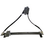 Crown Automotive 55076024AD Right Manual Window Regulator for 1997-2006 Jeep TJ Wrangler - Black, Silver Metal, Plastic, Sold Individually