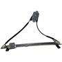 Crown Automotive 55076024AD Right Manual Window Regulator for 1997-2006 Jeep TJ Wrangler - Black, Silver Metal, Plastic, Sold Individually