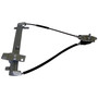 Crown Automotive 55076024AD Window Regulator Front Right - Fits 1997-2006 Jeep TJ Wrangler