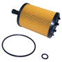 Crown Automotive 68001297AA Oil Filter for 2007-2009 MK Jeep Compass, Patriot w/ 2.0L Diesel Engine - Orange Paper, Plastic